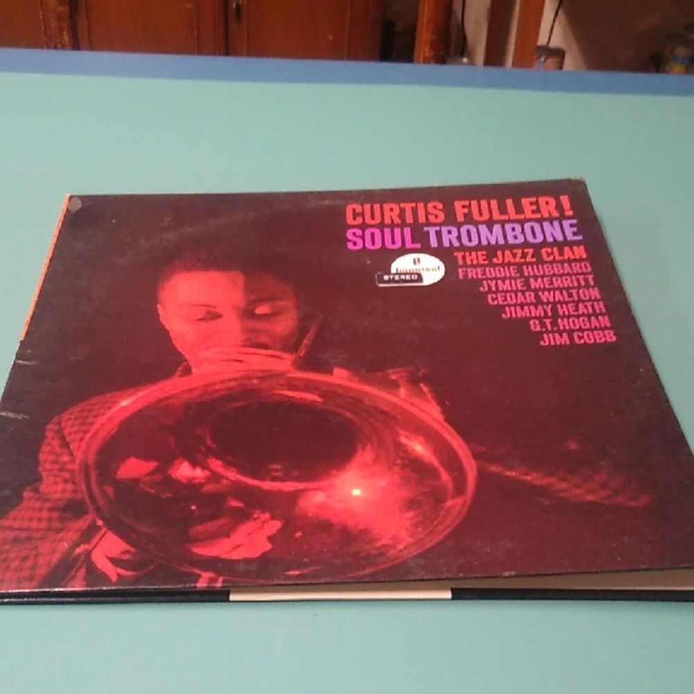 Curtis Fuller Soul Trombone Vinyl Record